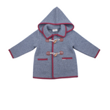 Trenka con capucha de lana