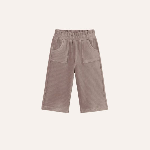 Pantalón pana con brillo