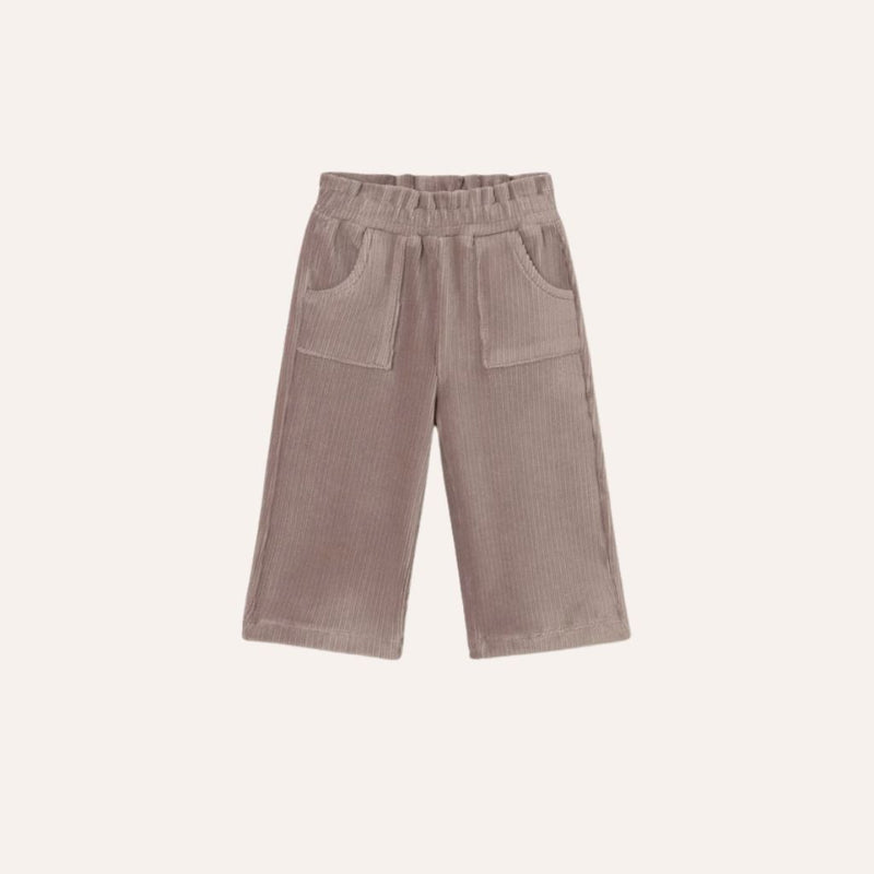 Pantalón pana con brillo