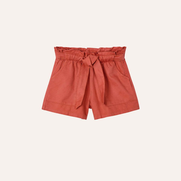 Pantalón teja corto lazada