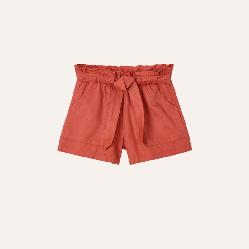 Pantalón teja corto lazada