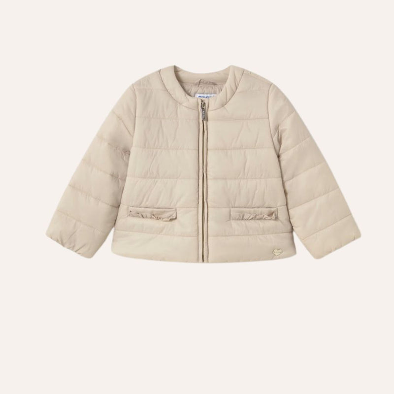 Chaqueta contravientos acolchado ligero