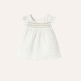 Vestido nido a contraste