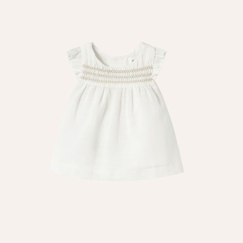 Vestido nido a contraste