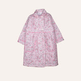 Bata niña flores rosas