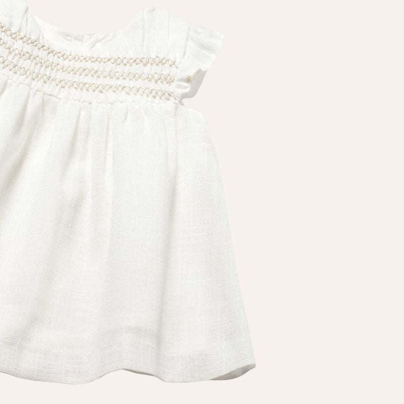 Vestido nido a contraste