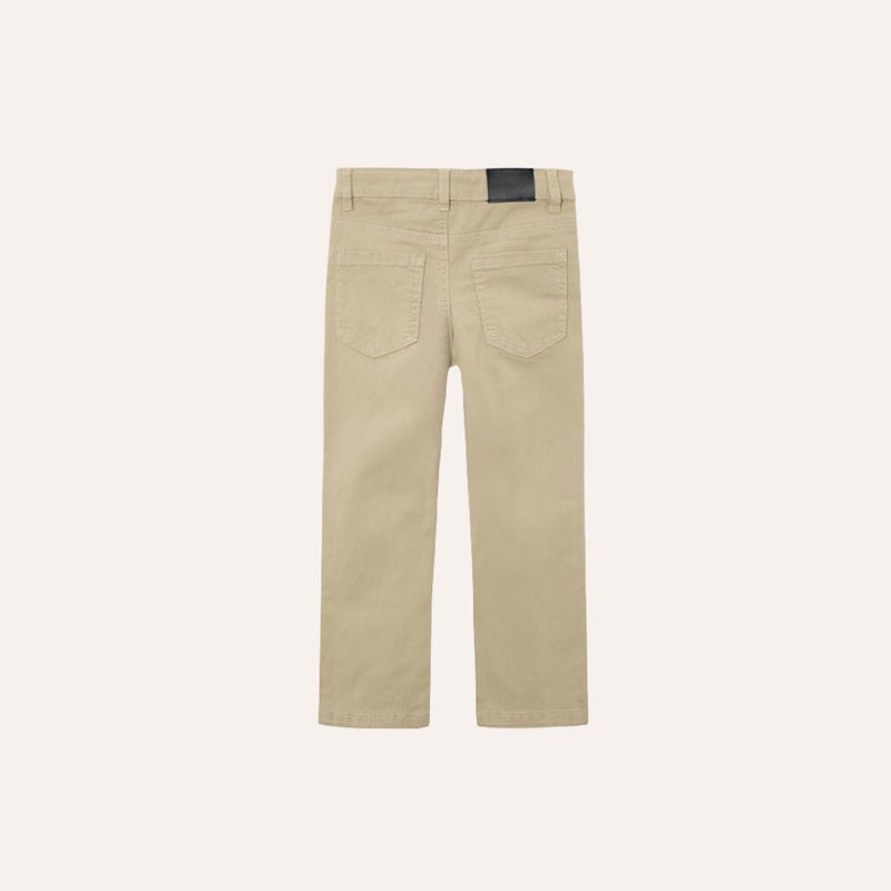 Pantalón lona slim fit