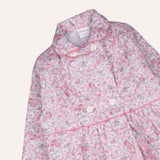 Bata niña flores rosas