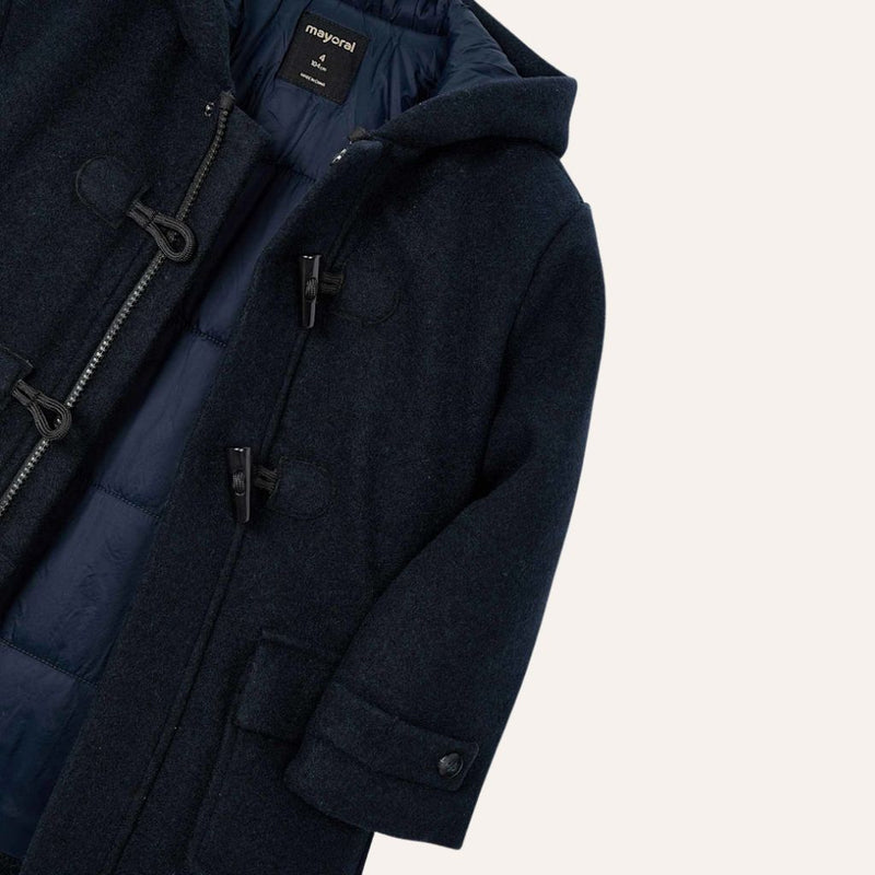 Trenca clásica marino