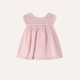 Vestido nido a contraste