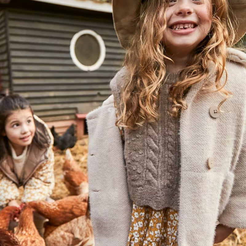 Abrigo cuello pelito