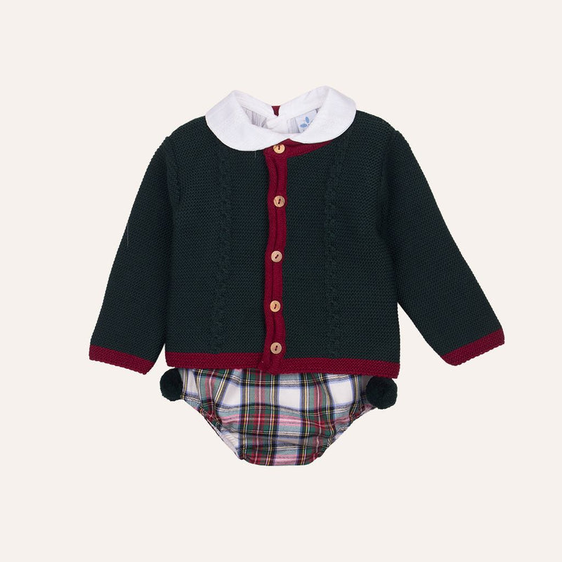 Conjunto verde escocés