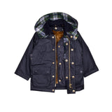 Abrigo encerado con chaleco