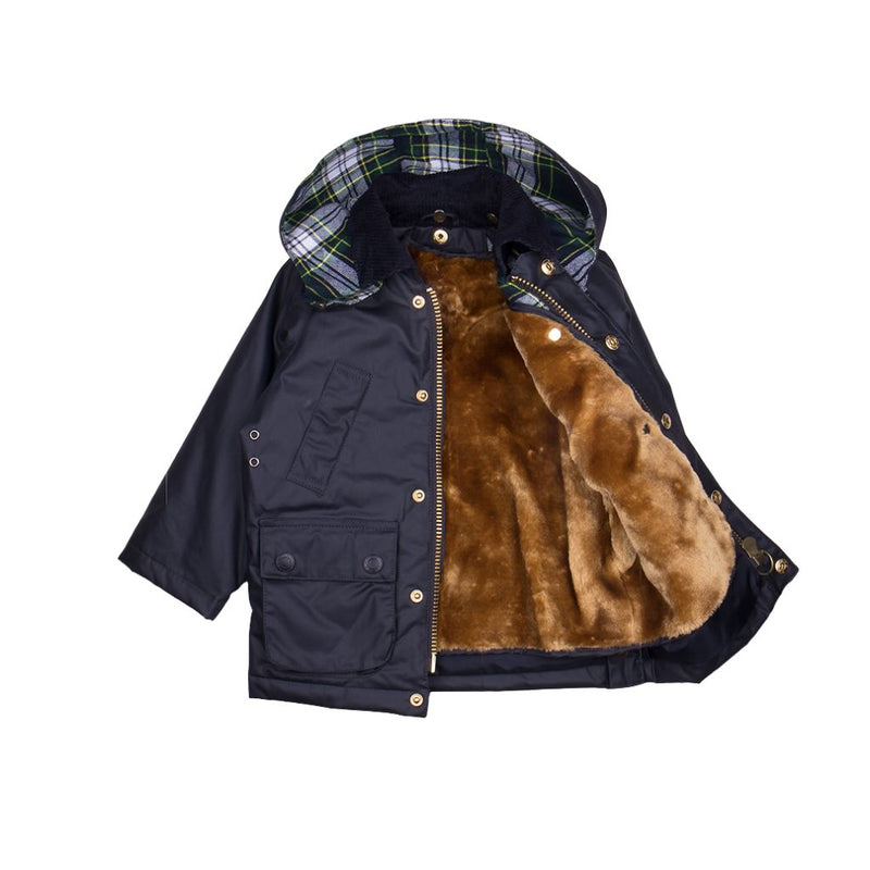 Abrigo encerado con chaleco