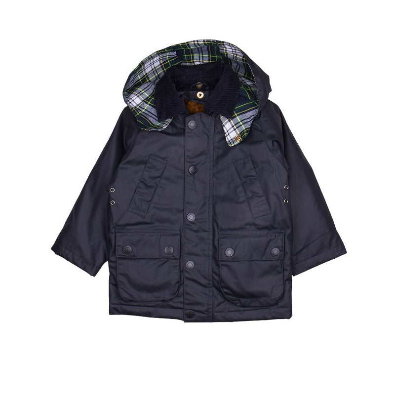 Abrigo encerado con chaleco