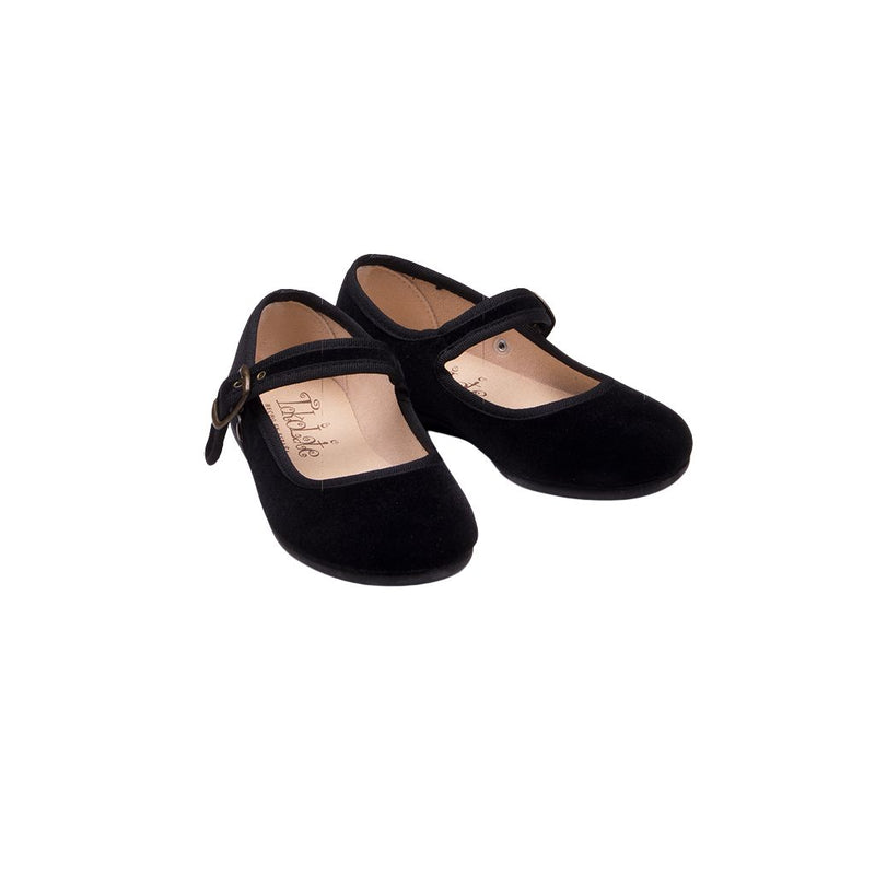 Mercedita escotada terciopelo