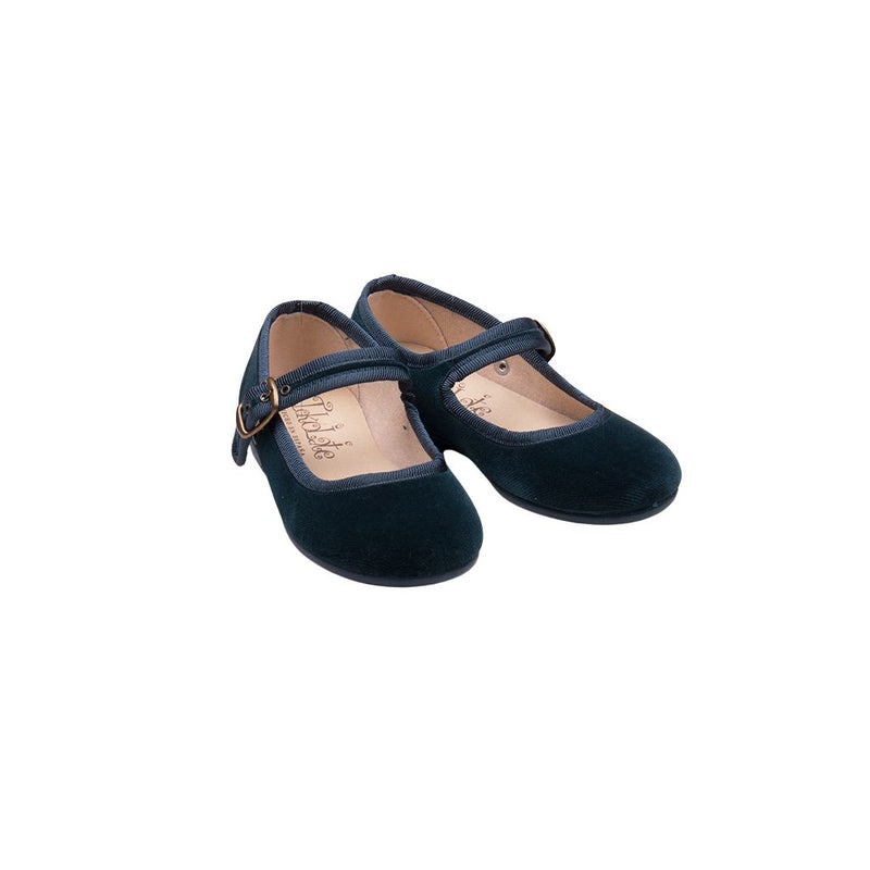 Mercedita escotada terciopelo