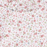 Blusa villela flor coral cuello volante