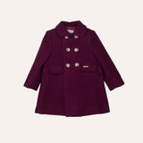 Abrigo de paño cruzado