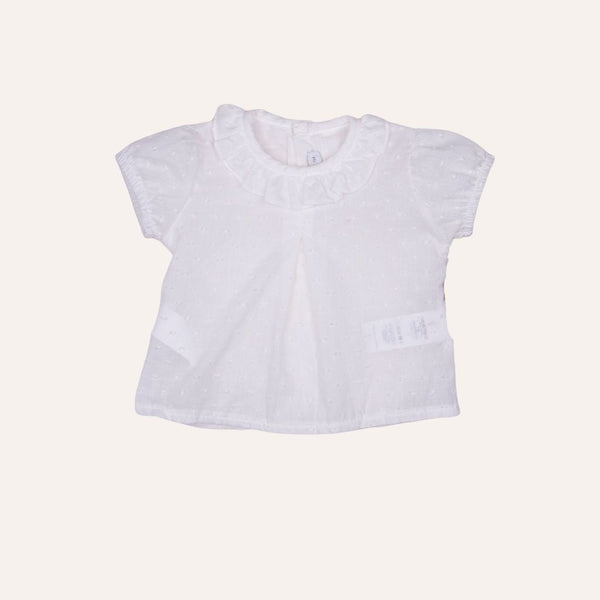 Blusa plumeti manga corta bebé