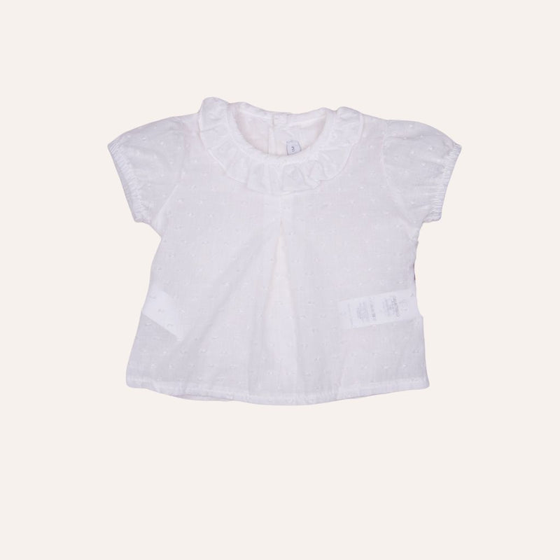 Blusa plumeti manga corta bebé