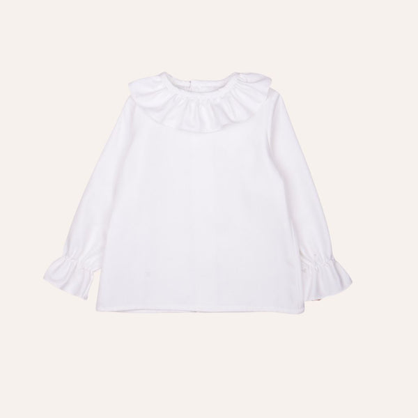 Blusa villela cuello volante