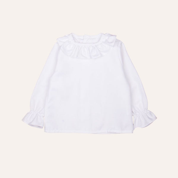 Blusa villela cuello volante