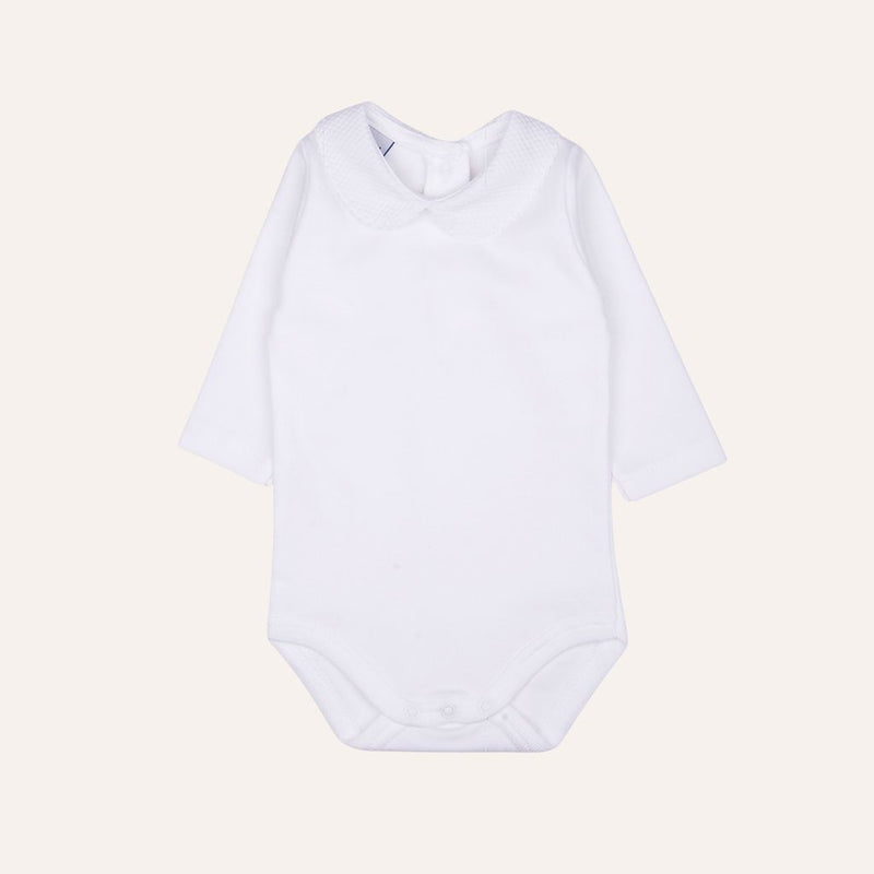 Body cuello bebé de piqué