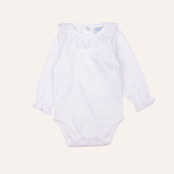 Body manga larga con cuello arlequín