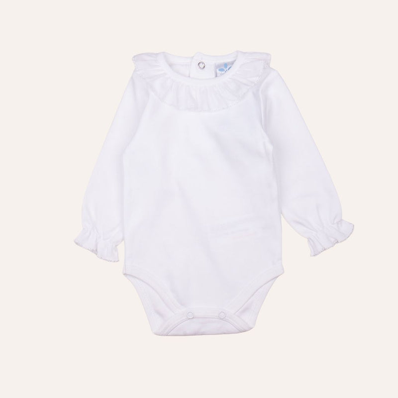 Body manga larga con cuello arlequín