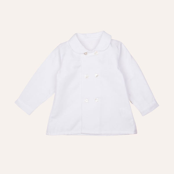 Camisa villela cuello bebé cruzada