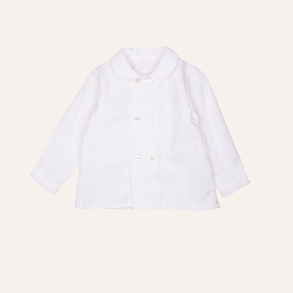 Camisa villela cuello bebé cruzada