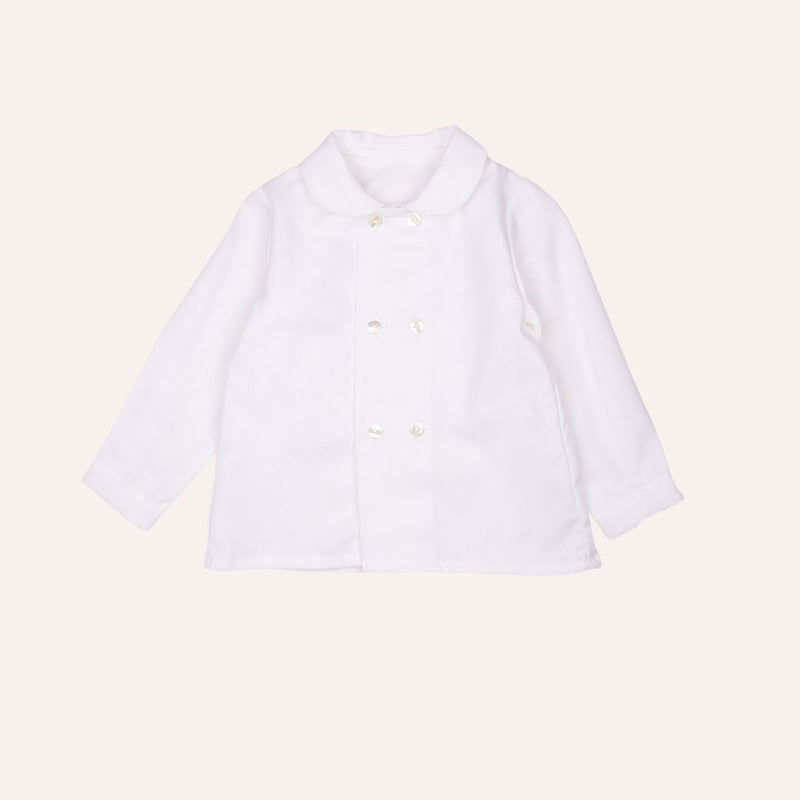 Camisa villela cuello bebé cruzada