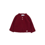 Chaqueta punto bobo con dos botones