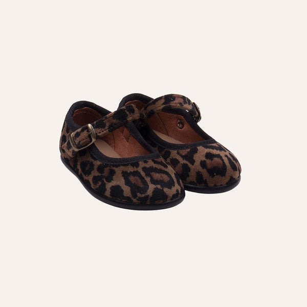 Merceditas hebilla leopardo