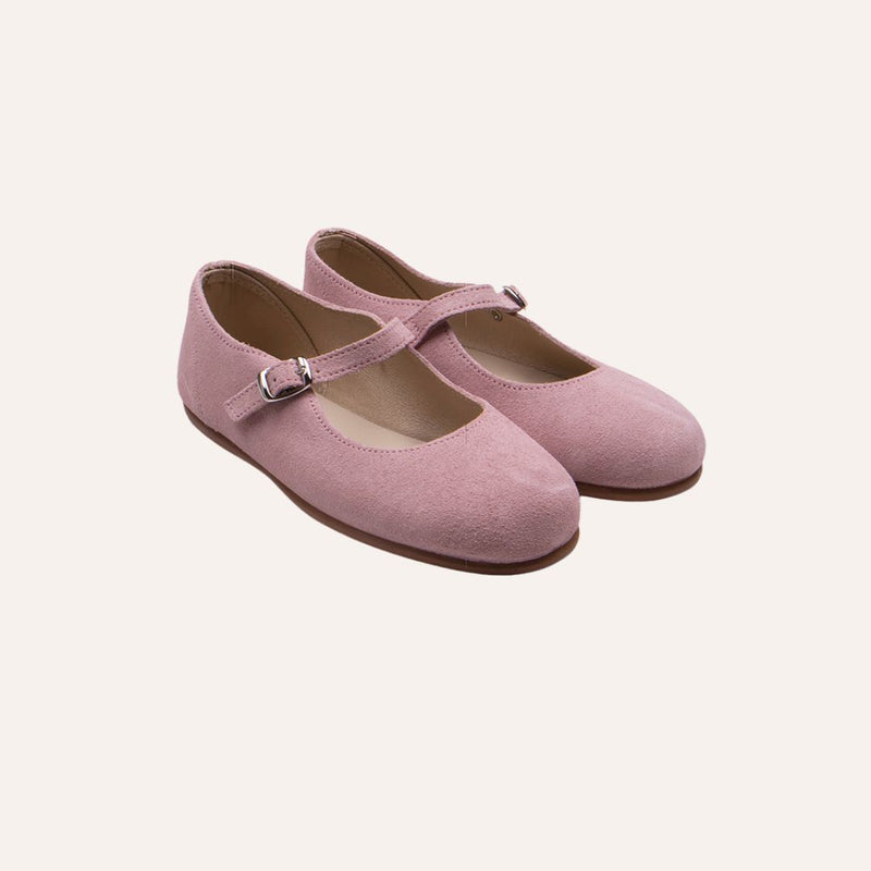 Merceditas serraje con hebilla