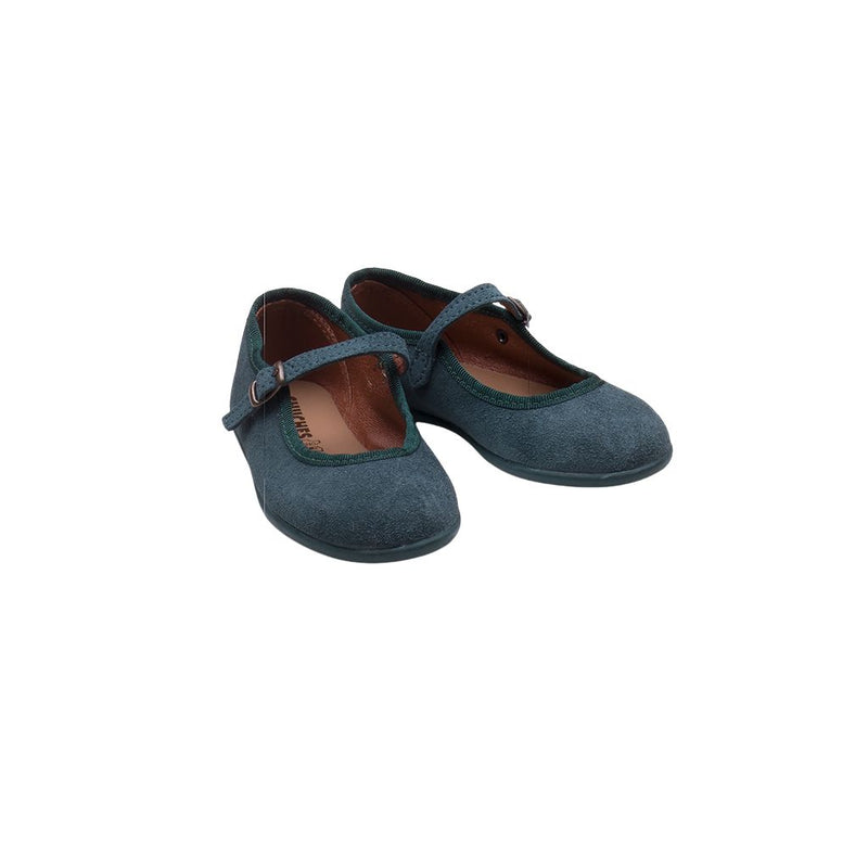 Merceditas serraje con hebilla