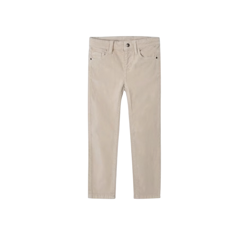 Pantalón pana slim fit básico big