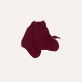 Patuco calcetín lazo