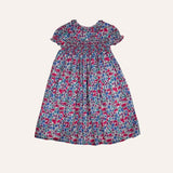 Vestido flores liberty cuello volante