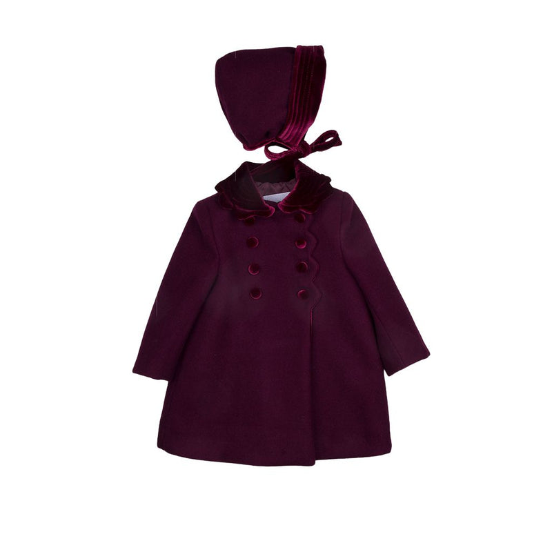 Abrigo ingles niña con capota