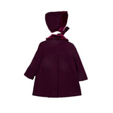 Abrigo ingles niña con capota
