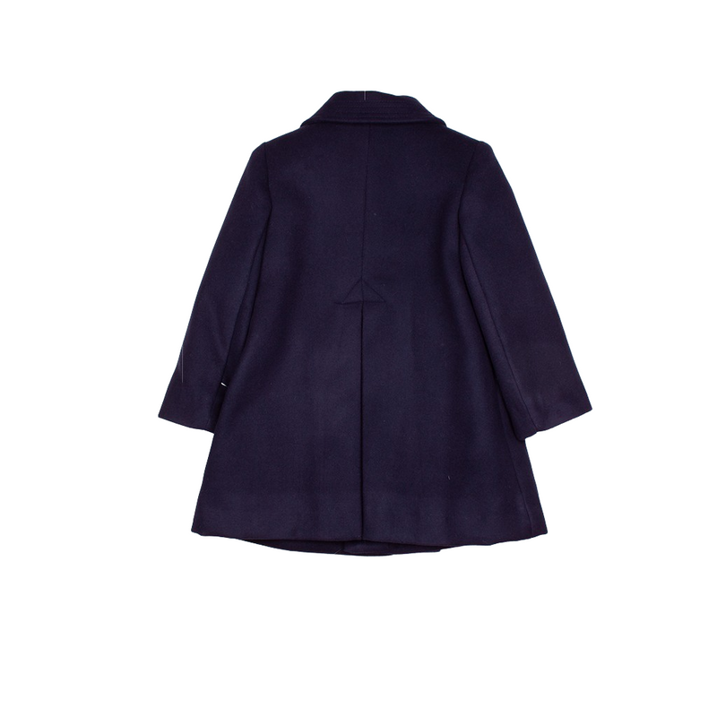 Abrigo de paño cruzado