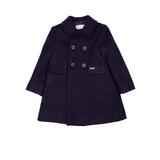 Abrigo de paño cruzado