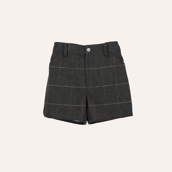 Bermuda escocesa verde