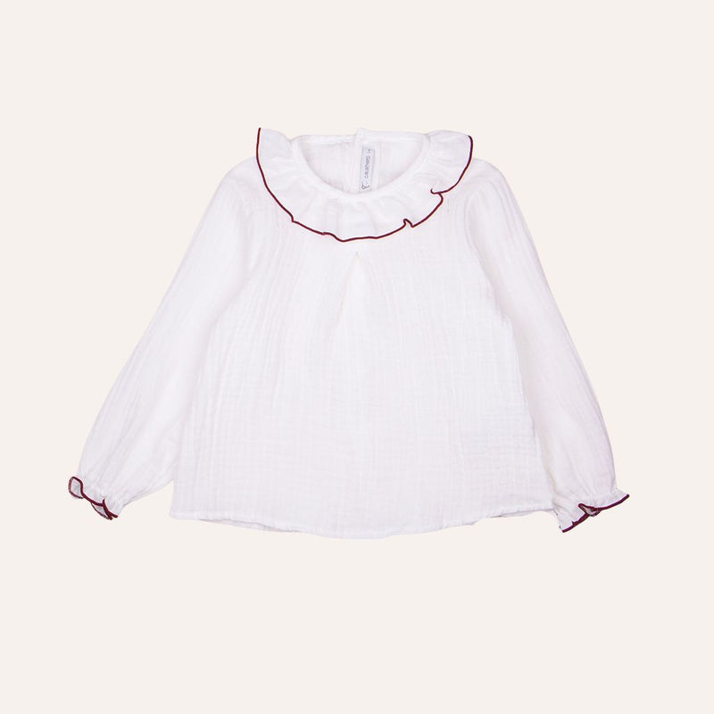 Blusa bambula vivo contraste