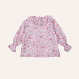 Blusa villela flores rosa