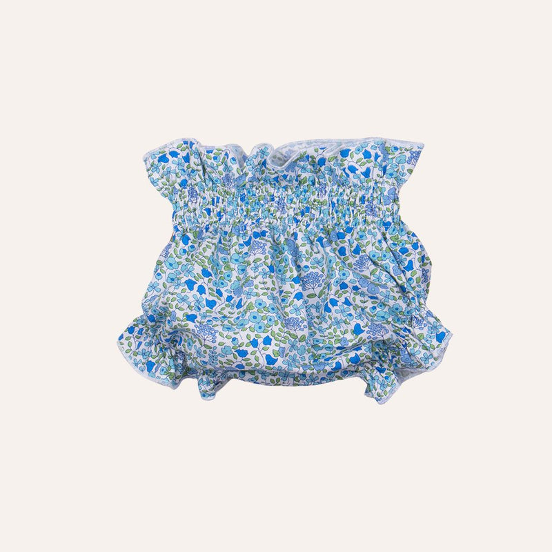 Bragola flores azules