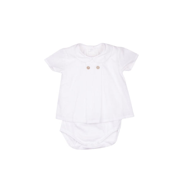 Body camisa cuello bebé