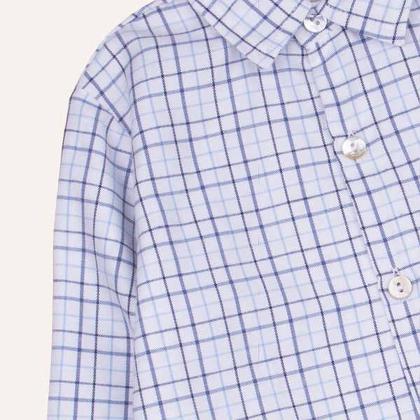 Camisa cuadros azules